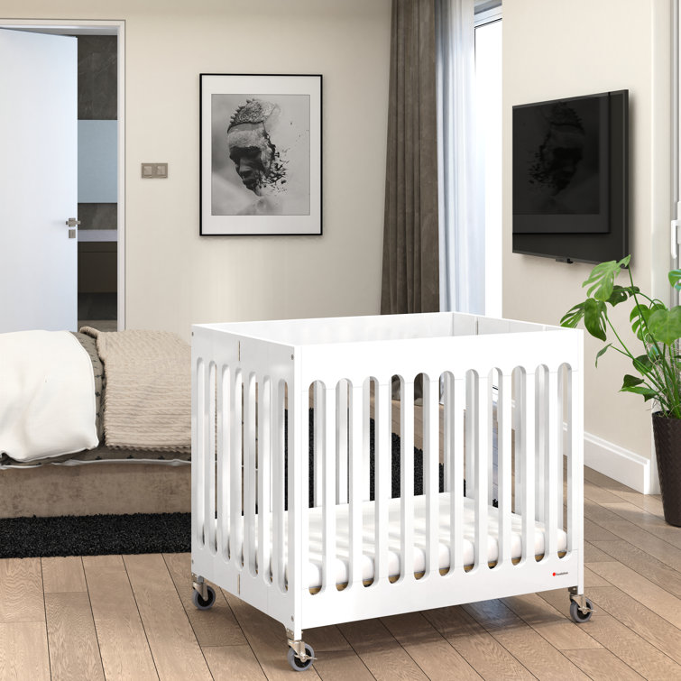 Foundations Boutique Folding Mini Crib Wayfair